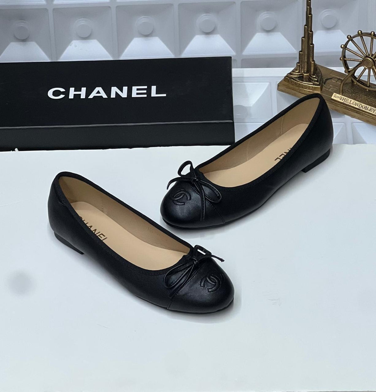 Chanel flat shoes
